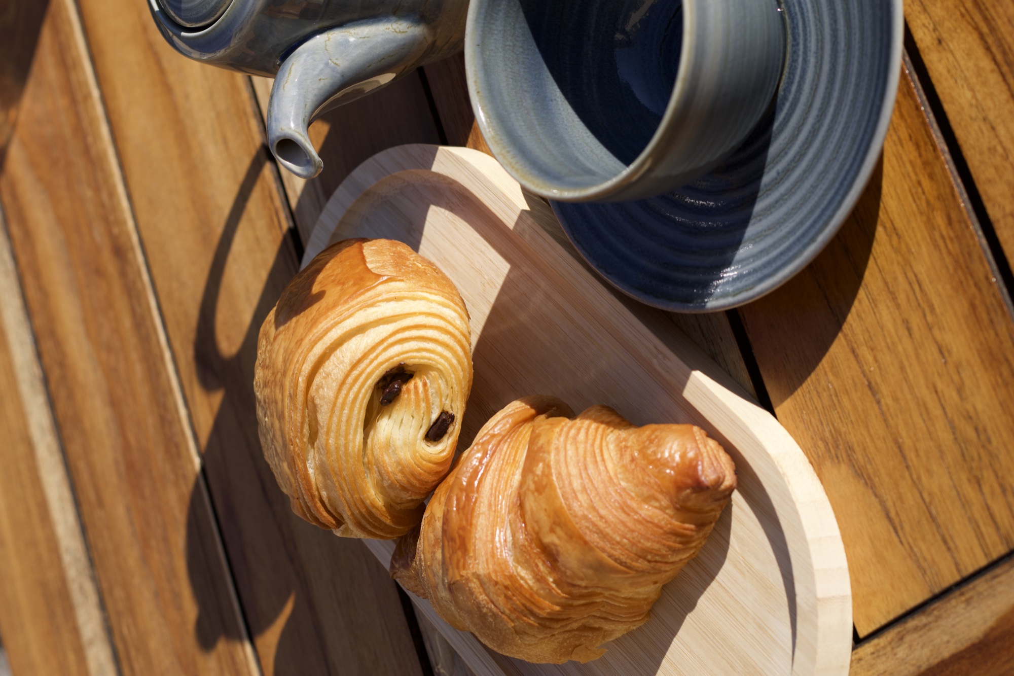 Croissants et café du matin